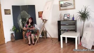 Nagyanyó megkívánta a modell csávót