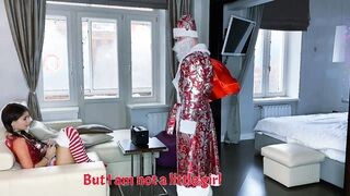 Fiatal csajszi és a mikulás