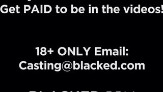 BLACKED - Ava Koxx és egy termetes méretes fekete hímtag