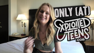 Exxx Teens - Szőrös cunis csajszi casting forgatás pornója