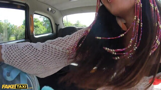 Fake Taxi - Linda Del Sol a latina hippi bige