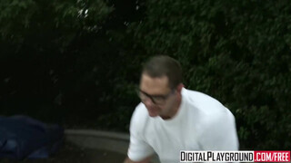 Digital Playground - Selena Rose óriási dákóval megdöngetve