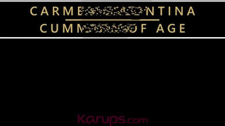 Karups - Carmen Valentina zsenge pacákkal kúr