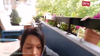 Lara Bergmann forró baletli oboázása megkettyintve hatalmas faszal